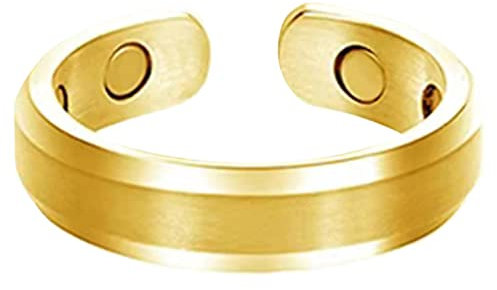 WEITING Magnetring Lymphtherapie - Einstellbarer LymphabflussTherapeutischer Magnetring | Einstellbarer Magnet-Lymph-Entgiftungsring Therapeutischer Magnetring für Frauen Männer
