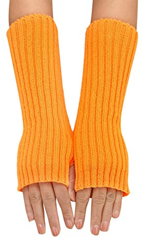 Halb Fingerlose Handschuhe Winter Armwärmer Armstulpen Fingerlose Handschuhe Damen Wolle Pulswärmer Gestrickte Fingerlose Fäustlinge Damen Pulswärmer Winter