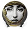 Lina Cavalieri - Piatto decorativo per trucco viso, 20,3 cm, con staffa e gancio speciale a molla, Style-26