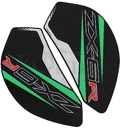 Für Kawasaki ZX-6R 2009-2018 Motorrad Seite Kraftstoff Tank Pad Tank Schutz Aufkleber Knie Grip Traktion Pads Tankpad Motorrad