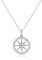 SILBERTALE Lebensbaum Halskette 925 Sterling Silber Runde Anhänger Ruder Münzen Baum des Lebens Kette für Damen