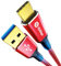 Fannoday Cavo USB C, Cavo Type C 10Gbps Ricarica Rapida Compatibile con iPhone 16/15 Serie, Compatibile con Galaxy S24/S23, Android Auto-0.3M Rosso