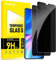 Pnakqil Protector Pantalla de Privacidad para Xiaomi Redmi Note 8 Pro Cristal Templado,Vidrio Película Antiespia Anti-Spy,Dureza 9H Antiarañazos Sin Burbujas Privacy Screen Protector,2 Unidades