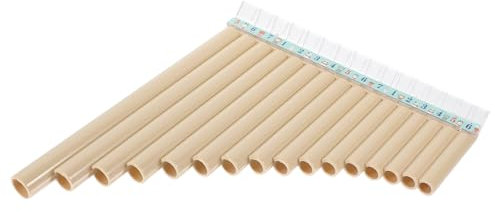 TOYANDONA Reihenflöte C-tonart Panflöte Für Anfänger Tragbar Umweltfreundliches Material Junge Mädchen-musikinstrument Hand-gehirnkoordination Training