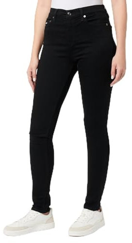 Tommy Jeans Nora Md Skn Dh4288 Enganliegend, Damen, Denim (Denim Black), 29W / 34L