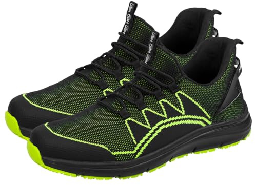 NEO TOOLS Sicherheitsschuhe mit Stahlkappenschuhe, Arbeitsschuhe Herren | Schutzklasse SB SR Gr. 39-47, Rutschfest Schutzschuhe, Atmungsaktiv, Schuhsohle aus Eva-Schaum