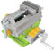 Slide Drill Press Vise, Drill Press Vise 2 Way Movement for Bench Drilling