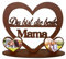Holzbuchstaben Bastelset MAMA Bilderrahmen,Holz Deko Geschenk für Mama, Muttertag Weihnachten Geschenkideen für MAMA Von Tochter Sohn