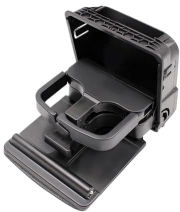 [Replacement] 1K0862532 Porte-gobelet arrière de Console Centrale Pliante for Volkswagen for Golf 5 6 Noir 1K0862533 WANZHI