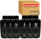 J-P-S - Black Serie - 3 x 500 ml Bath & Shower Gel - 3 x 500 ml Hand & Body Lotion - Ein Angebot von krass-shoppen-de by FISGUS®