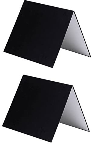 KONTONTY 2St A4 Lichttafel füllen Lichtreflektor weißer Reflektor Kamera Zubehör Light Diffuser Reflektoren Fotografie-Requisiten reflektierende Tafel für Stillleben Reflektieren des Papier