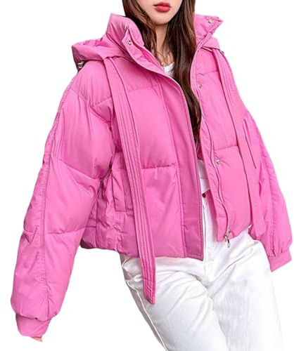 CXKOLD giubbotto leggero donna giacca tecnica donna mini size giacca invernale da donna giacca invernale donna sotto giacca donna elegante nero giacca bomber donna spolverino donna primaverile