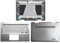 TRyYCB Compatible Back Cover Bezel Palmrest Bottom Case Housing Compatible With 14 MF 5491 2 In 1 Laptop Model 01K3JR 041KVJ 0637YH(ACD Cover)