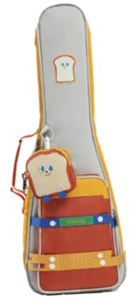 Folpus Ukulele-Rucksack, Ukulelen-Gig-Tasche, Oxford-Stoff, Tragetasche, Ukulelen-Koffer, Ukulelen-Tasche für Outdoor-Bühnenkonzerte, 26 Inch