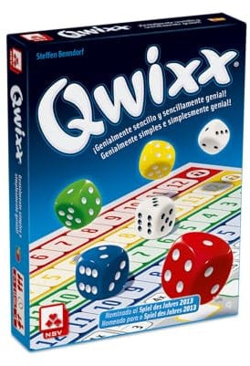 NSV QWIXX. Juego de Dados y Estrategia Mental. Edición en español.