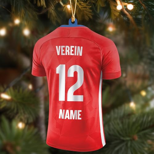 Heidenheim XXL Weihnachtsbaumschmuck - Heidenheim Fanartikel personalisierte Weihnachtskugeln, Heidenheimer Fan Christbaumschmuck, Weihnachtsdeko - Heidenheimer Fanshop