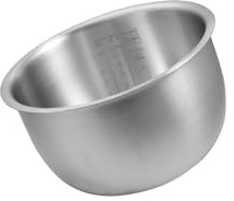 316 Stainless Steel 3L Inner Pot Compatible with Zojirushi Models Using B263/B265 | Thickened Replacement Rice Cooker Bowl | Food-Grade Stainless Insert