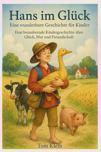 Hans im Glück – Eine wunderbare Geschichte für Kinder: Eine bezaubernde Kindergeschichte über Glück, Mut und Freundschaft