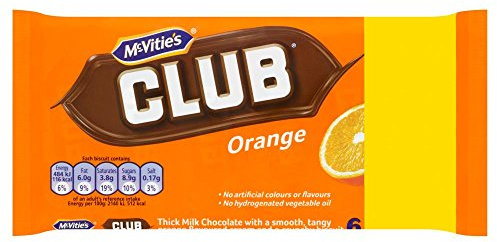 Mcvities Club Orange 6pk x 12