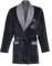 Revise RE-111 Elegante Corta Vestaglia per Gli Uomini – 3XL – Grafite C1