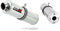DOMINATOR Pot d'échappement Silencieux ST compatible avec VJF Roadsport 125