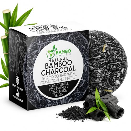 Solid Shampoo Bar And Conditioner Effect Hair Soap – Natural Shampoo Bars For Hair w/Based Essential Oils