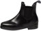 Lazura - Jodhpur Reitstiefelette Basic | Kinder, Herren & Damen Stiefeletten | mit Elastikeinsatz & Pull-On | schwarze Chelsea Boots aus Kunstleder | Reitschuhe in Größe 36