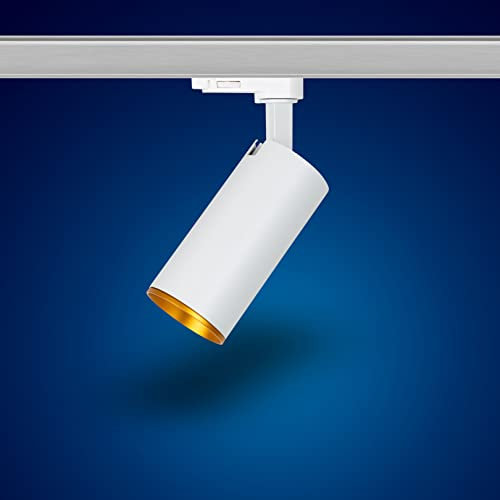 Mextronic 3-PHASEN-STRAHLER GU10: Dreh- und schwenkbarer LED-Strahler für die Stromschiene (Genius L504)