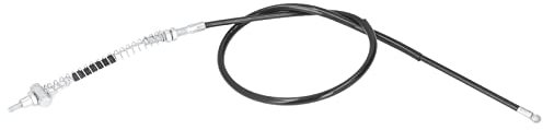 Front Drum Brake Cable Replacement, Stretchable Stainless Steel Direct Replacement Brake Line 970mm/38.18in for GY6 50cc‑150cc Scooters Mopeds ATV Go Kart