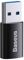 Baseus Ingenuity Series Mini OTG Adapter USB-A 3.1 Stecker auf Type-C Buchse Schwarz (ZJJQ000101)