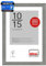 DEHA Design Bilderrahmen, 10 x 15 cm, Aluminium, Grau matt, Fotorahmen zum Auftstellen im Hoch- & Querformat, bruchsicheres Kunstglas, Tribeca