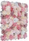12 Stück Blumenwandpaneel Künstliche Blumenwand Rosenwand Hintergrund Home Hochzeit Party DIY Blumendekor 40 x 60 cm