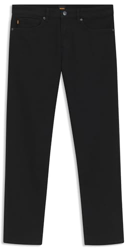 BOSS Herren Re.Maine BC-C Maine Regular-Fit Jeans aus bequemem Stretch-Denim in Stay-Black Schwarz003 34/36