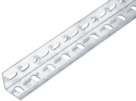 Alberts 432188 Conceptor® Winkelprofil | sendzimirverzinkt | gelocht | 2000 x 35 x 35