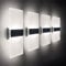 ChangM 4 Stücke Wandleuchte Innen 12W Wandlampe LED Acryl Wandbeleuchtung Modern für Wohnzimmer Schlafzimmer Treppenhaus Flur | Kaltes Weiß 6000K