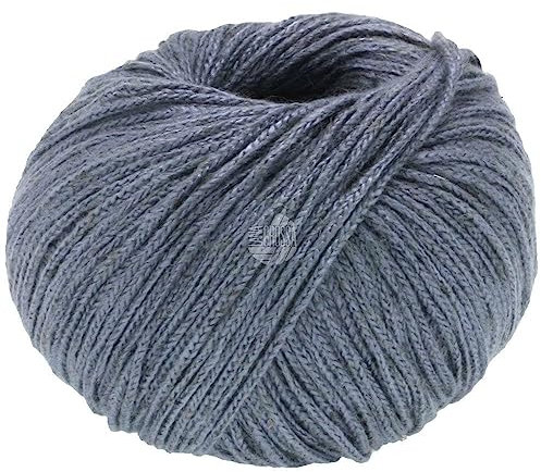 LANA GROSSA Linarte | Moderner Baumwoll/Leinen-Klassiker | Handstrickgarn aus 40% Microfaser (Viscose), 30% Baumwolle, 20% Leinen & 10% Polyamid | 50g Wolle zum Stricken & Häkeln | 125m Garn FB327