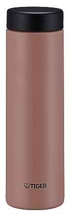 Tiger Thermos Flask MMZ-W050CW 16.9 fl oz (500 ml), White Water, Screw Stainless Steel Bottle, With Lid and Seal, Easy Wash, Easy Cap, Vacuum Insulated, Mug, Hot or Cold Insulated, Tumbler, Cinnamon