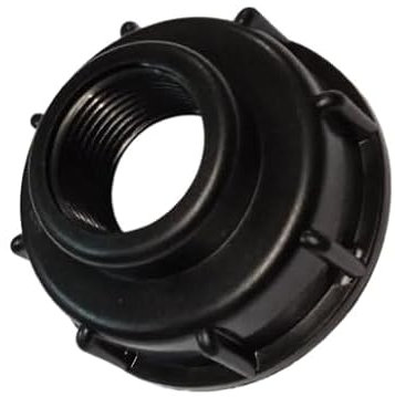 Naturìì Raccordo Cisterna Adattatore Connettore per Serbatoio Acqua IBC S 60x6 Uscita 1 F Tappo Serbatoio IBC in Plastica per 1000 L