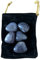 Iolita Piedra Natural - 5 Cristales Pulidos iolita con Propiedades Energéticas, Iolita pulida (Iolita, 5 PCS)