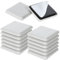 AOZUO 12pcs Furniture Sliders, 5cm Furniture Sliders for Carpet and Hardwood Floors, Square Self Adhesive Carpet Furniture Moving Pads for Moving Desk Bed Chair Table Sofa Couch Cabinet
