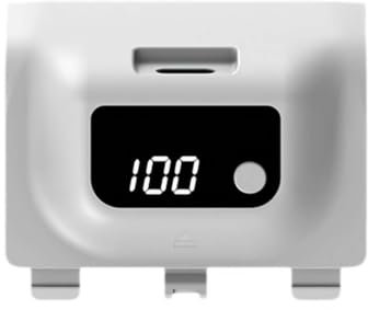 CTDWNT FOR XboxSeriesX/S Controller Battery Pack 1400mh with Digital Display,Rechargeable Battery Pack for Xbox Series X/S,LED Display for Xbox Fast Charging Battery Pack (White)