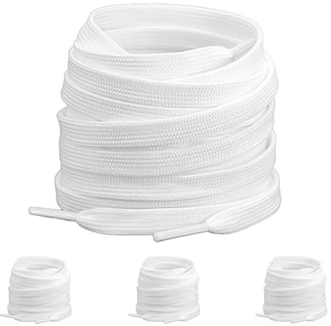 Lrocotanc 2 Pares de Cordones Elásticos - 120 cm - para Zapatillas de Deporte y Entrenamiento, Correr