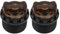 ECSiNG 2PCS Boutons Amortissement Réglables pour Fourche Avant Vélo Capuchon de Verrouillage de 27,5Mm Bouton Tige Amortissement en Plastique Compatible avec Tube 30Mm du Vélo XCR XCM