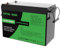 DATOUBOSS Batteria al Litio 24V 100Ah LiFePO4, BMS 100A Incorporato, Fino a 15.000 Cicli Profondi, Uscita Massima 2560Wh, Supporto Collegamento in Serie/Parallelo, per Camper, Sistema Solare