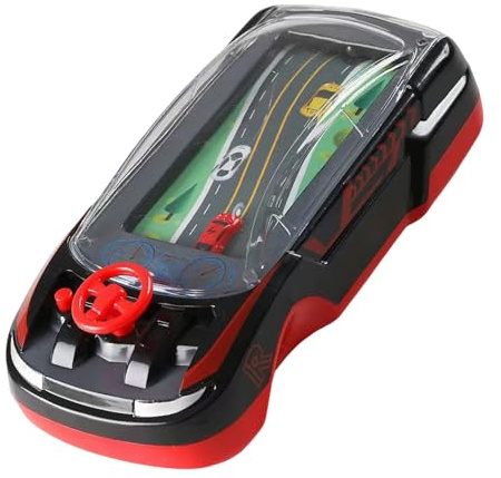 Hogvinnatil Tragbare Rennspiele für Kinder, Lernautospielzeug - Fahrsimulator mit Kampffunktionen, tragbare Spielekonsole für Kinder ab 3 Jahren