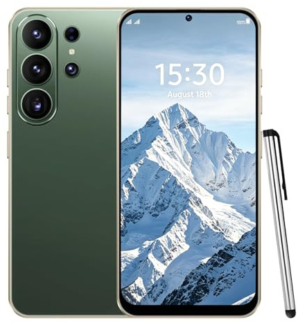 QrZrQ 4G Telefonos Moviles, 4GB+32GB/256GB TF Teléfono Móvil, Android 12.0, 6.6'' HD+, 16MP+13MP Móvil, 5000mAh, Smartphone Triple 4G SIM GPS/OTG/Face Unlock (Army Green)