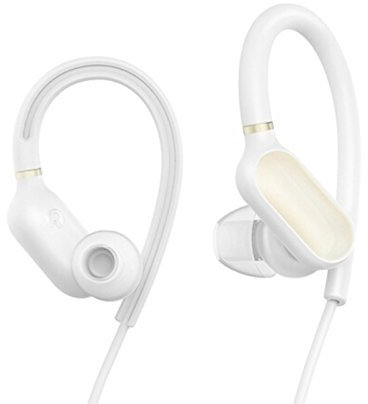 Xiaomi Wireless Sports Bluetooth Headphones In-Ear Stereo Earbuds Earphones with Mic & Sweatproof for iPhone Android Smartphones-mini version (White)