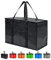 NZ Home PRO Durable Insulated Cooler Bag (42L, XXL, 1 pack) for Food Delivery & Grocery Shopping with Zippered Top, Black Commercial Grade