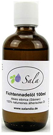Sala Fichtennadelöl ätherisches Öl naturrein 100 ml Glasflasche