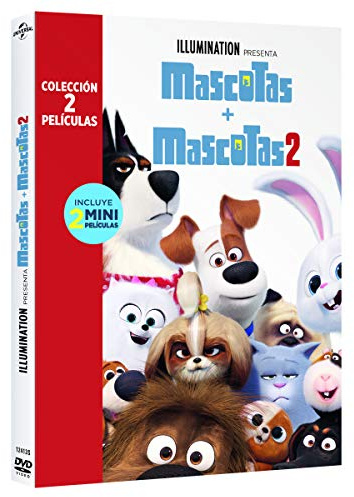 Pack Mascotas 1+2 (dvd)